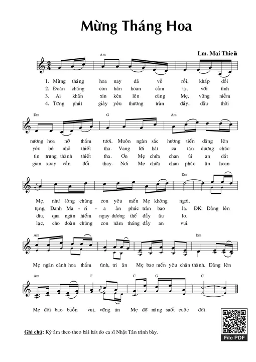 Mừng Tháng Hoa - Mai Thiện