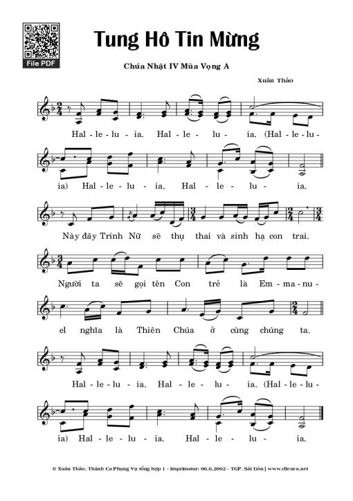 Thtm. Chúa Nhật 4 Mùa Vọng