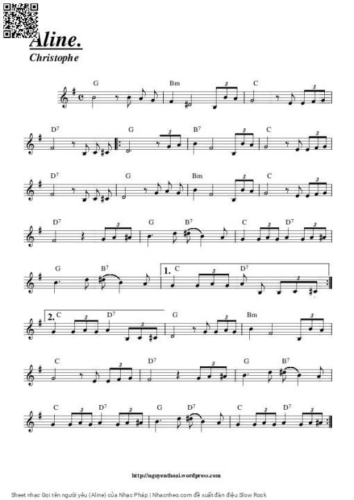 Gọi tên người yêu (Aline)