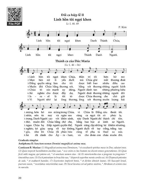 Đối Ca Hiệp Lễ Ii (Lễ Đức Maria, Mẹ Thiên Chúa)