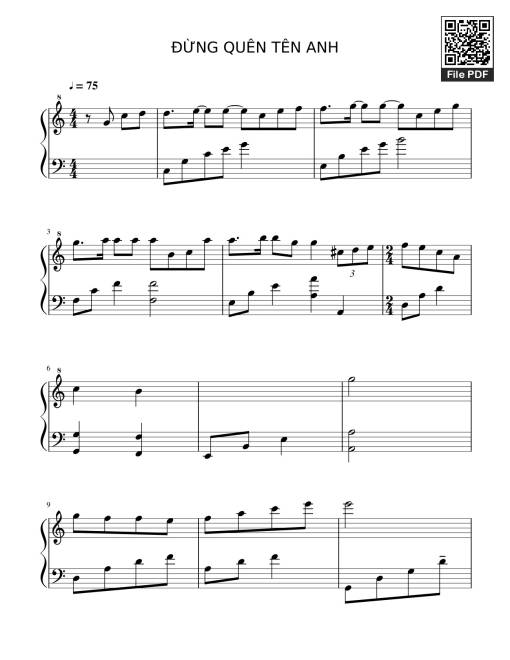 Đừng quên tên anh