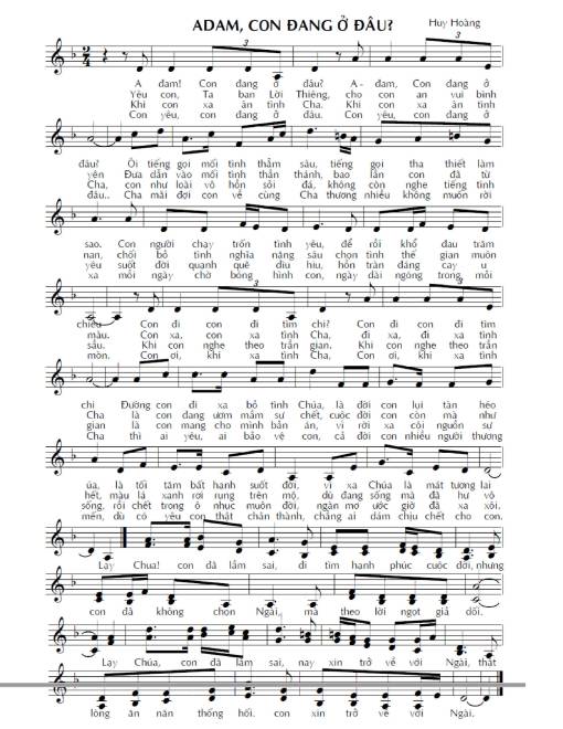 A Đam! Con Ở Đâu?