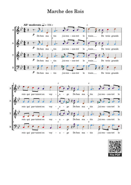 Marche des Rois (Ba vua hành khúc bè)