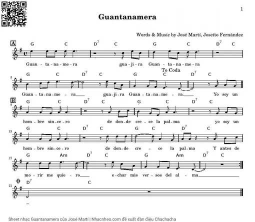 Guantanamera - José Martí