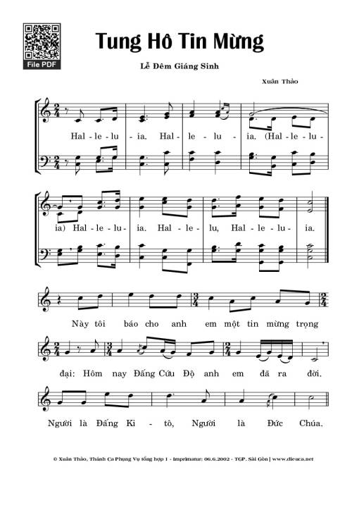 Thtm. Lễ Đêm Giáng Sinh