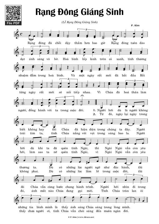 Rạng Đông Giáng Sinh