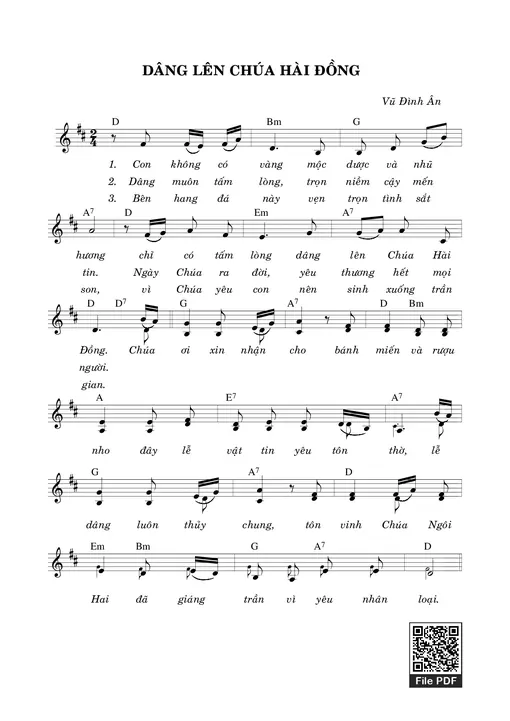 Dâng Lên Chúa Hài Đồng