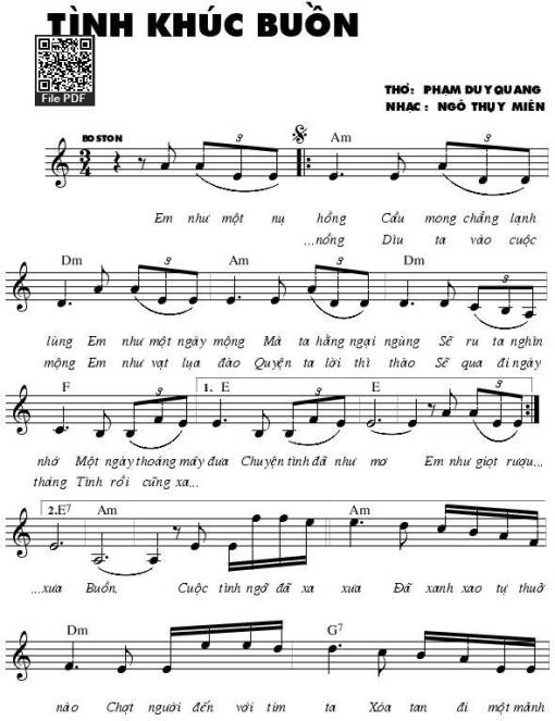 Tình Khúc Buồn