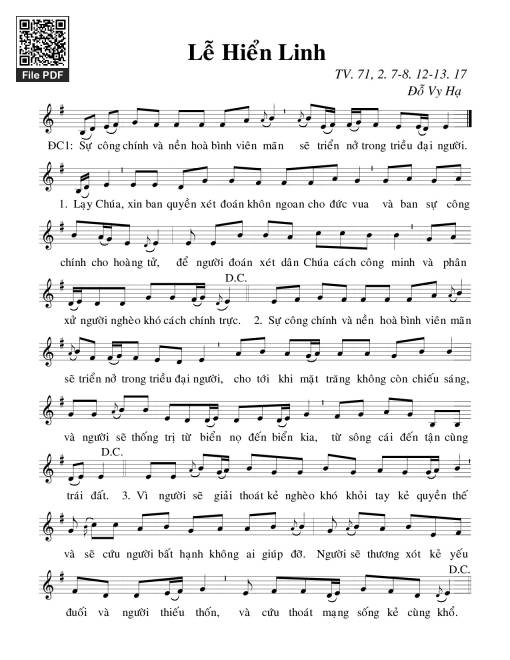 Thánh Vịnh 71, Lễ Hiển Linh