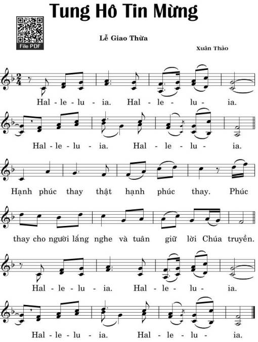 Thtm. Lễ Giao Thừa