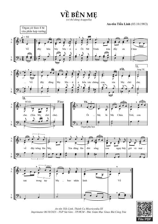 Về Bên Mẹ - An - Tôn Tiến Linh