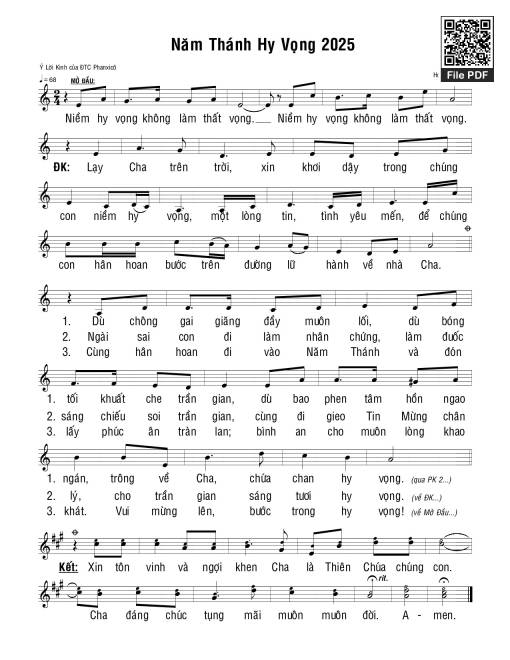 Năm Thánh Hy Vọng 2025