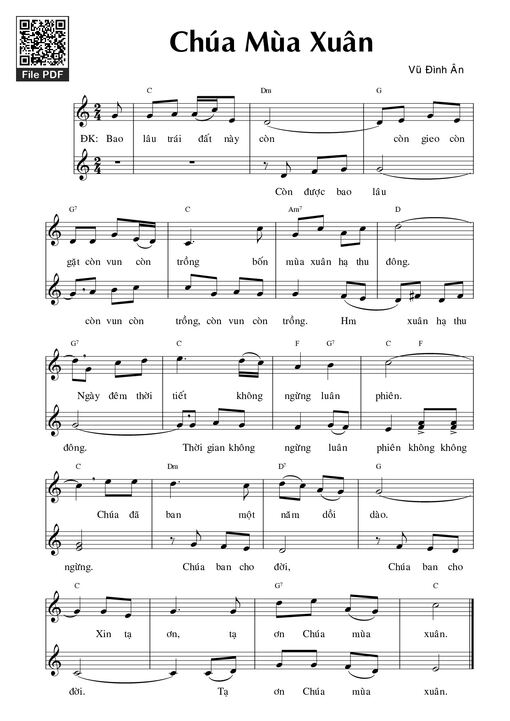 Chúa mùa xuân - Vũ Đình Ân