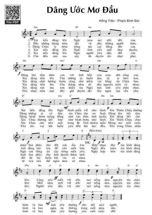 Dâng ước mơ đầu