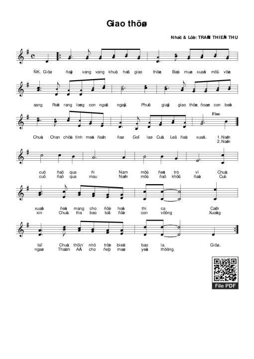 Giao thừa - Trầm Thiên Thu