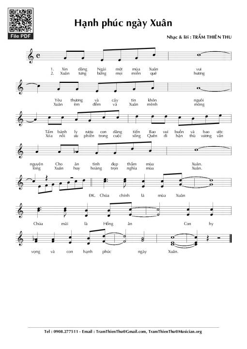 Hạnh phúc ngày xuân