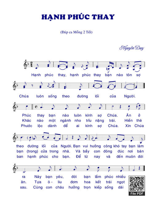 Hạnh phúc thay - Nguyễn Duy