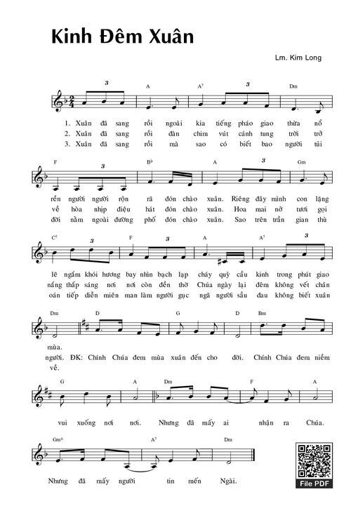 Kinh đêm xuân - Kim Long