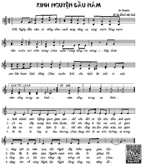 Kinh nguyện đầu năm