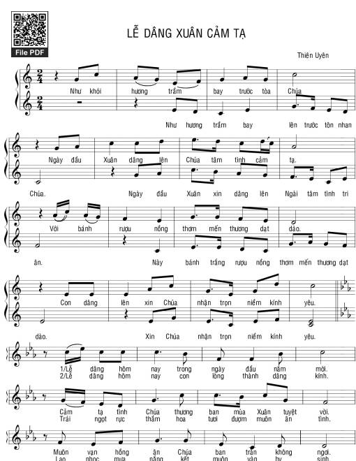 Lễ dâng xuân cảm tạ