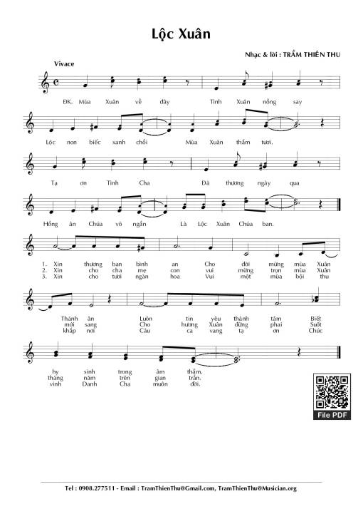 Lộc xuân - Trầm Thiên Thu