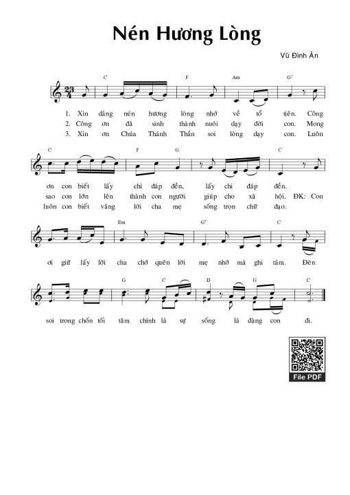 Nén hương lòng - Vũ Đình Ân