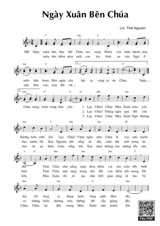 Ngày xuân bên Chúa