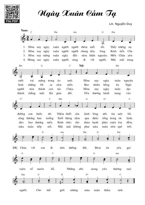 Ngày xuân cảm tạ