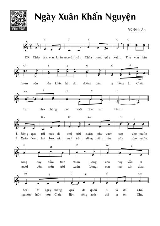 Ngày xuân khấn nguyện