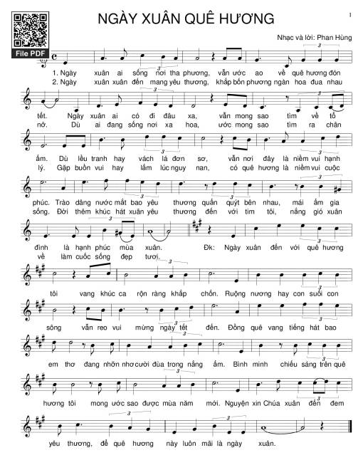 Ngày xuân quê hương