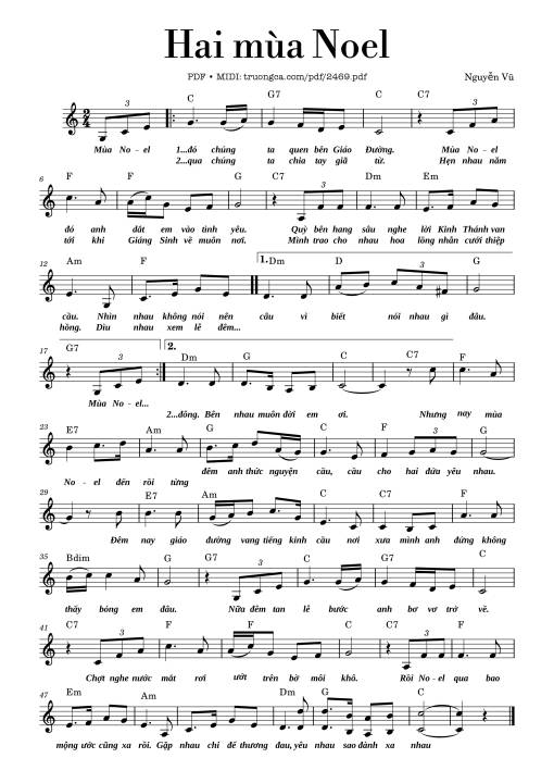 Hai mùa Noel - Đài Phương Trang