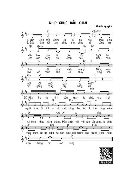 Nhịp chúc đầu xuân