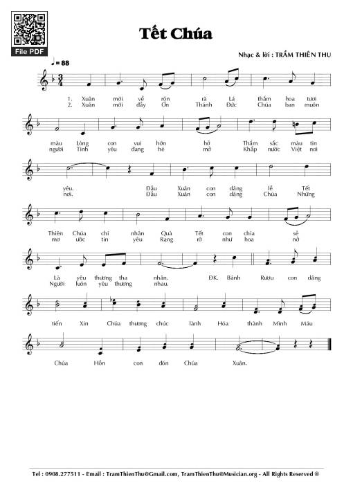 Tết Chúa - Trầm Thiên Thu