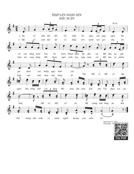 Thắp lên ngọn nến đầu xuân