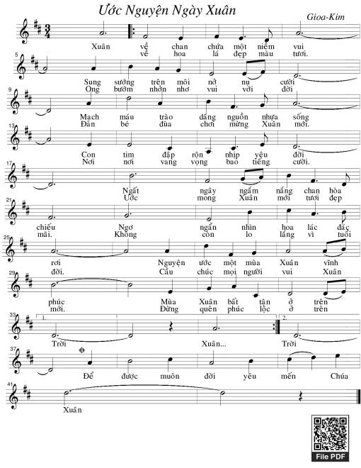 Ước nguyện ngày xuân