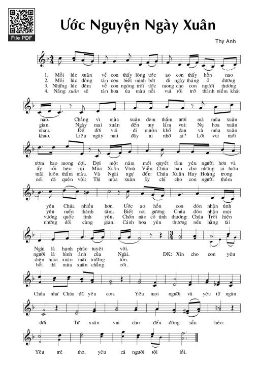 Ước nguyện ngày xuân