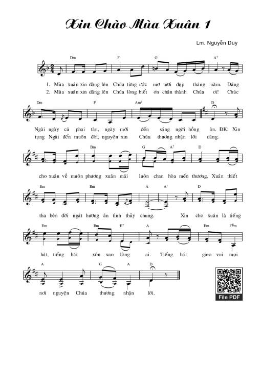 Xin chào mùa xuân 1
