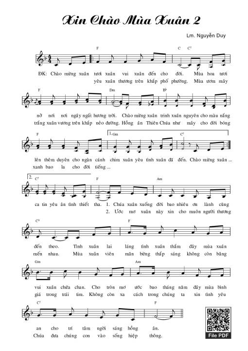 Xin chào mùa xuân 2