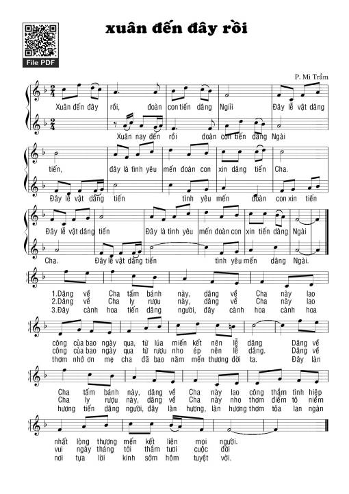 Xuân đến rồi đây