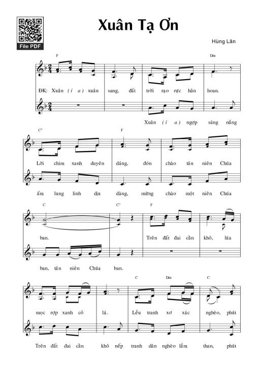 Xuân tạ ơn - Hùng Lân