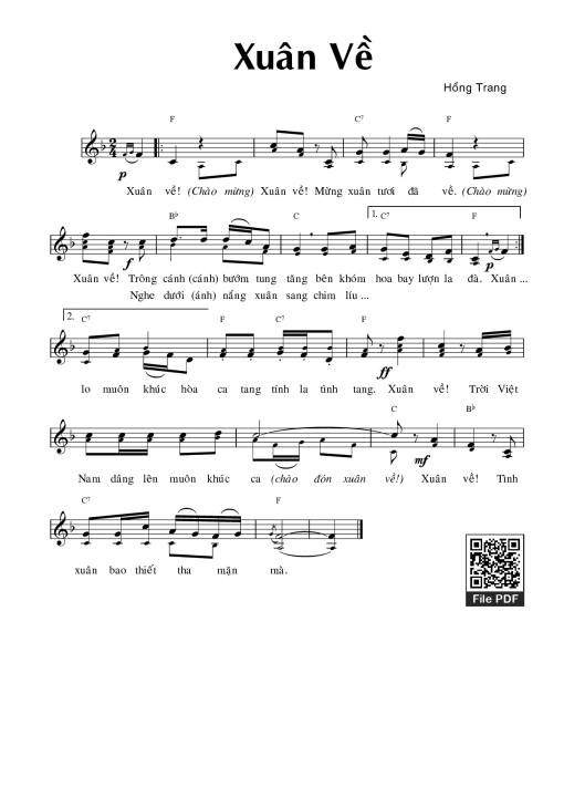 Xuân về - Hồng Trang