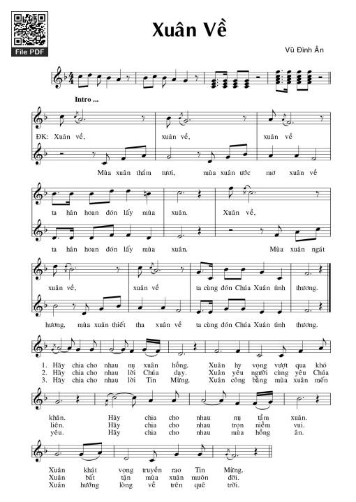 Xuân về 2 - Vũ Đình Ân