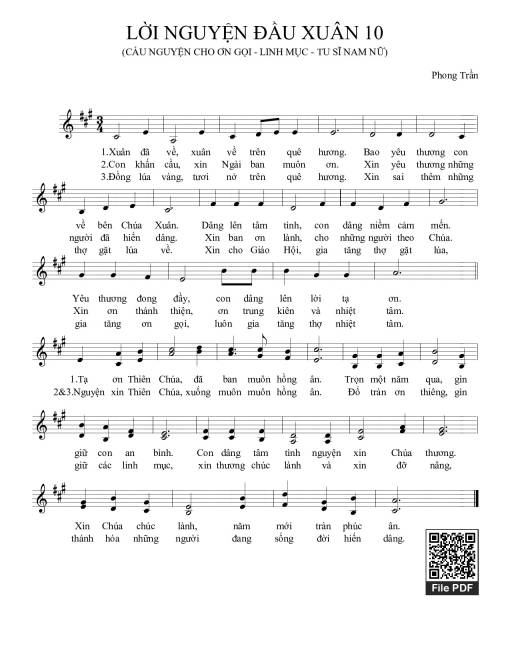 Lời Nguyện Đầu Xuân 10