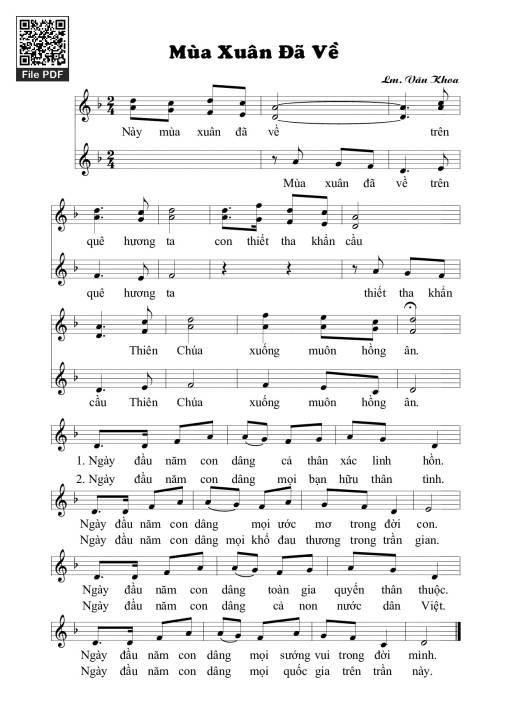 Mùa Xuân Đã Về