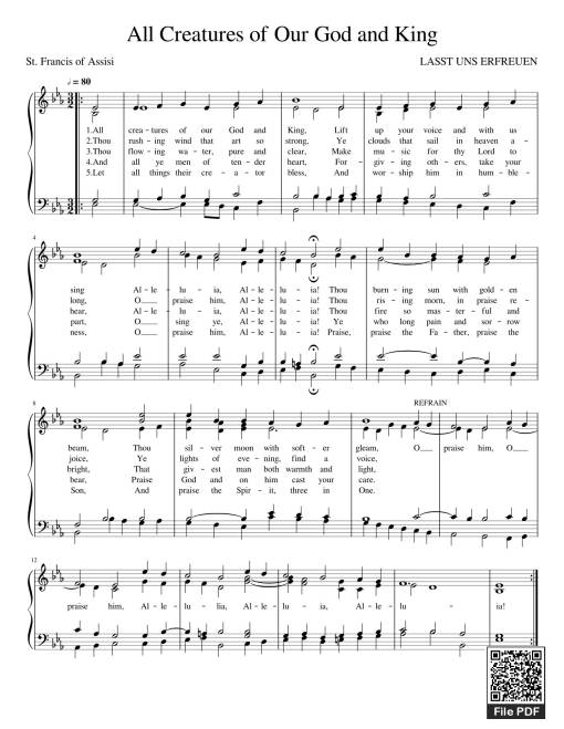 All Creatures of Our God and King