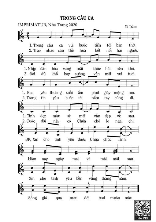 Trong Câu Ca - Mi Trầm