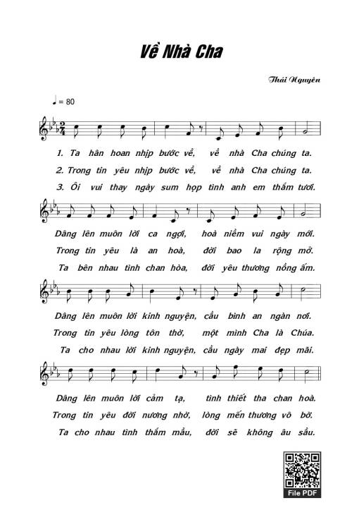 Về Nhà Cha - Thái Nguyên