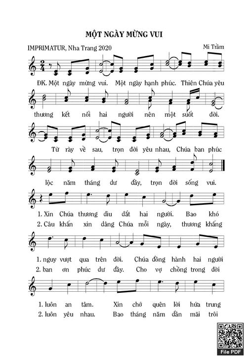 Một Ngày Mừng Vui