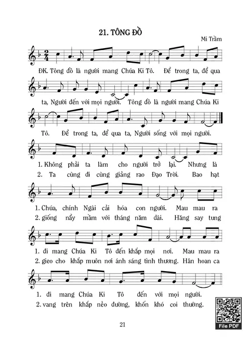 Tông Đồ - Mi Trầm