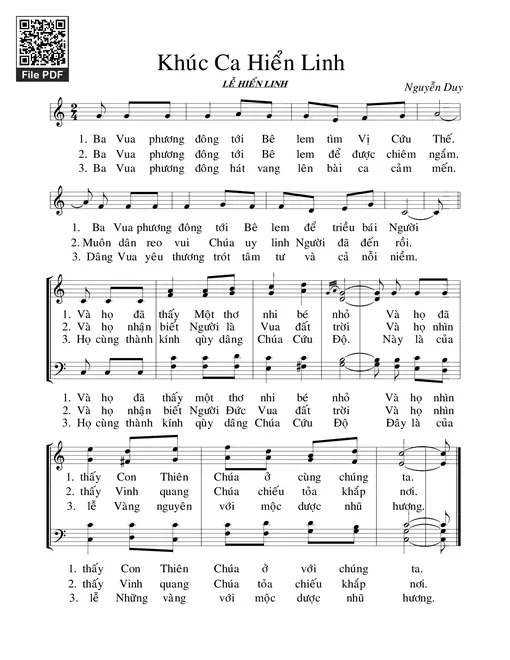 Khúc Ca Hiển Linh